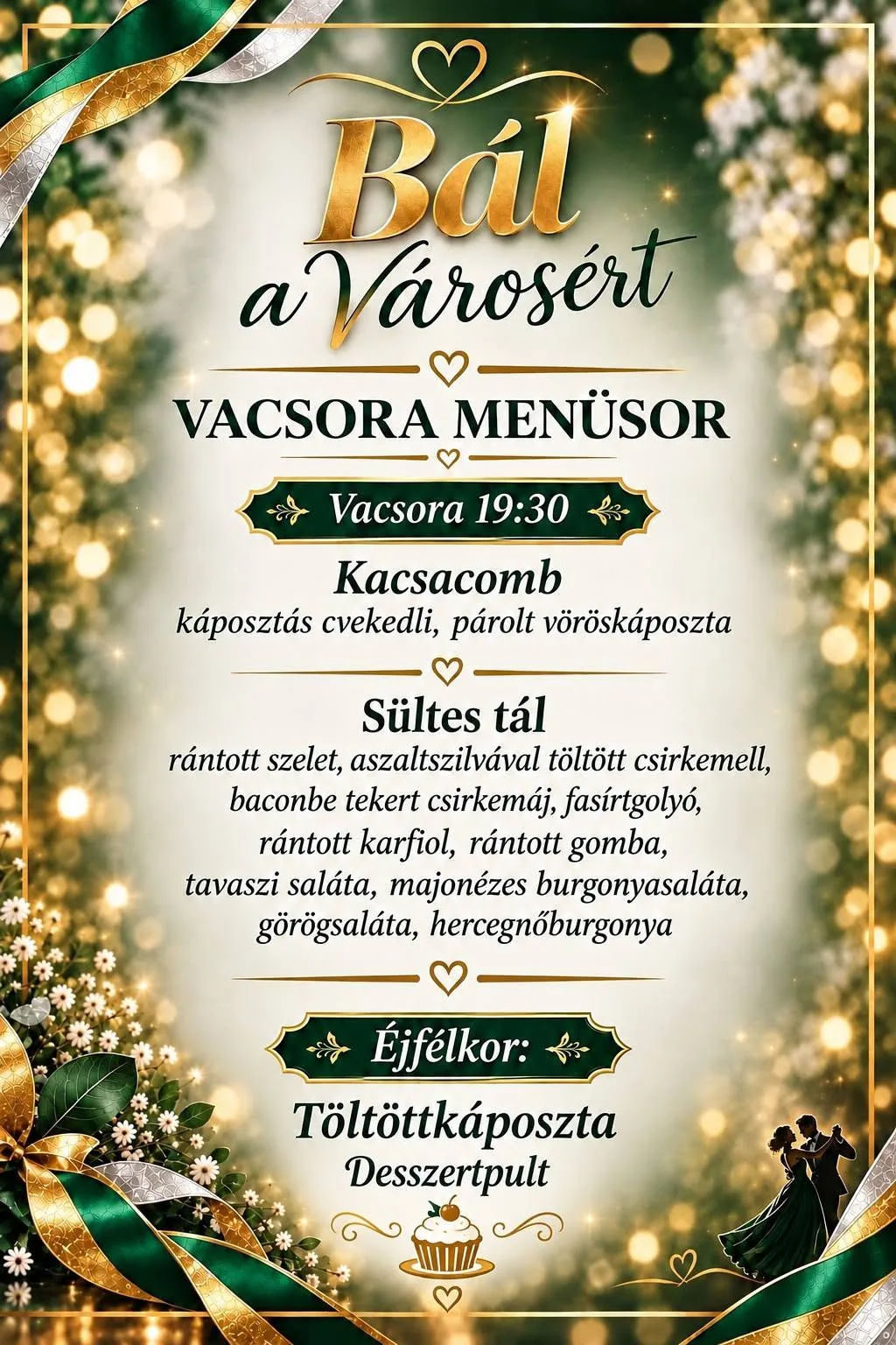 Bál a Városért: Ünnepeljük együtt Tiszavasvári 40. évfordulóját!