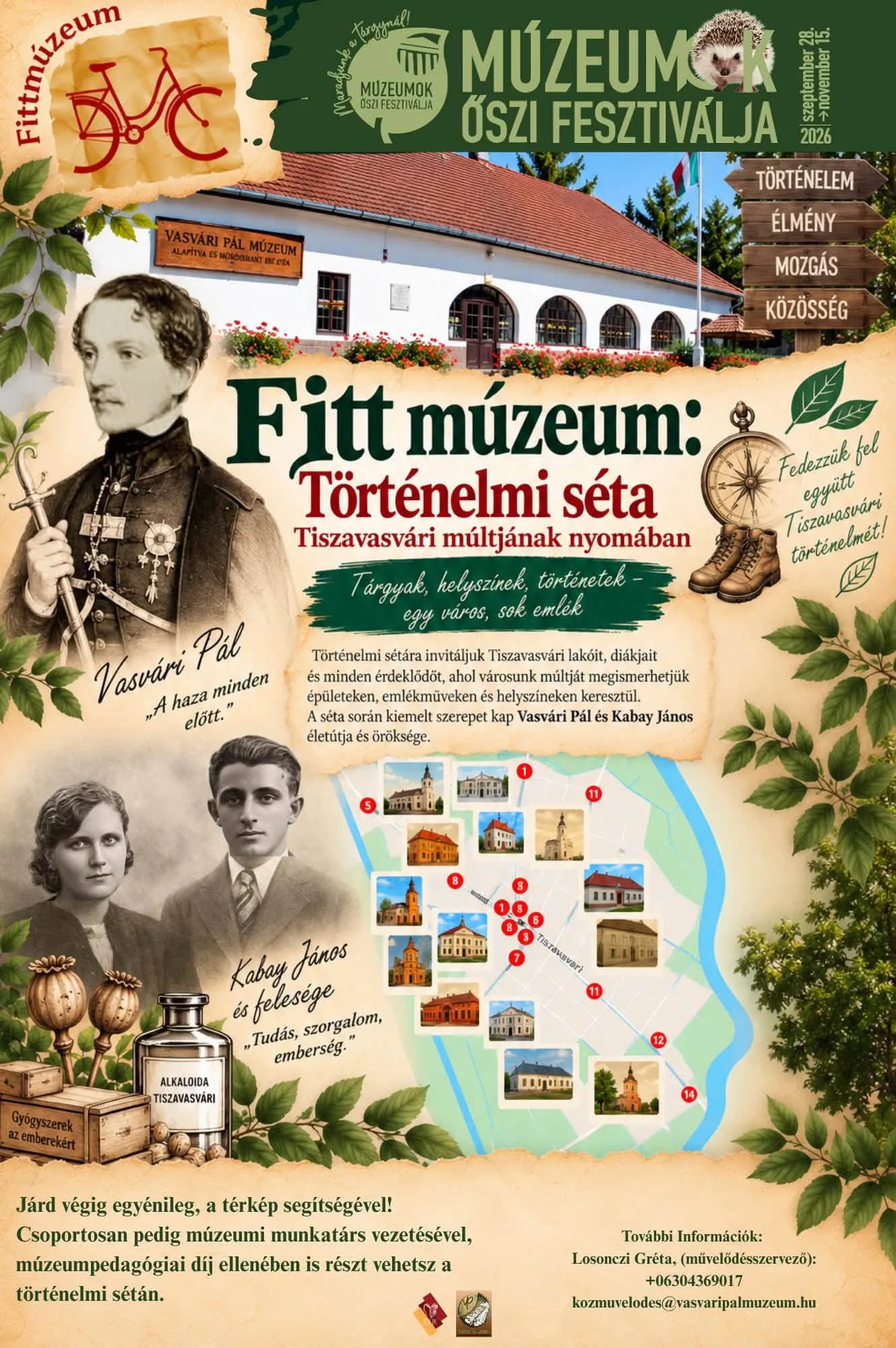 Történelmi séta Tiszavasváriban: Fedezd fel városunk múltját lépésről lépésre!