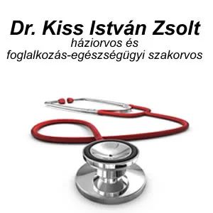 Dr. Kiss István Zsolt háziorvos és foglalkozás-egészségügyi szakorvos