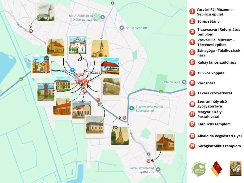 Történelmi séta Tiszavasváriban: Fedezd fel városunk múltját lépésről lépésre!