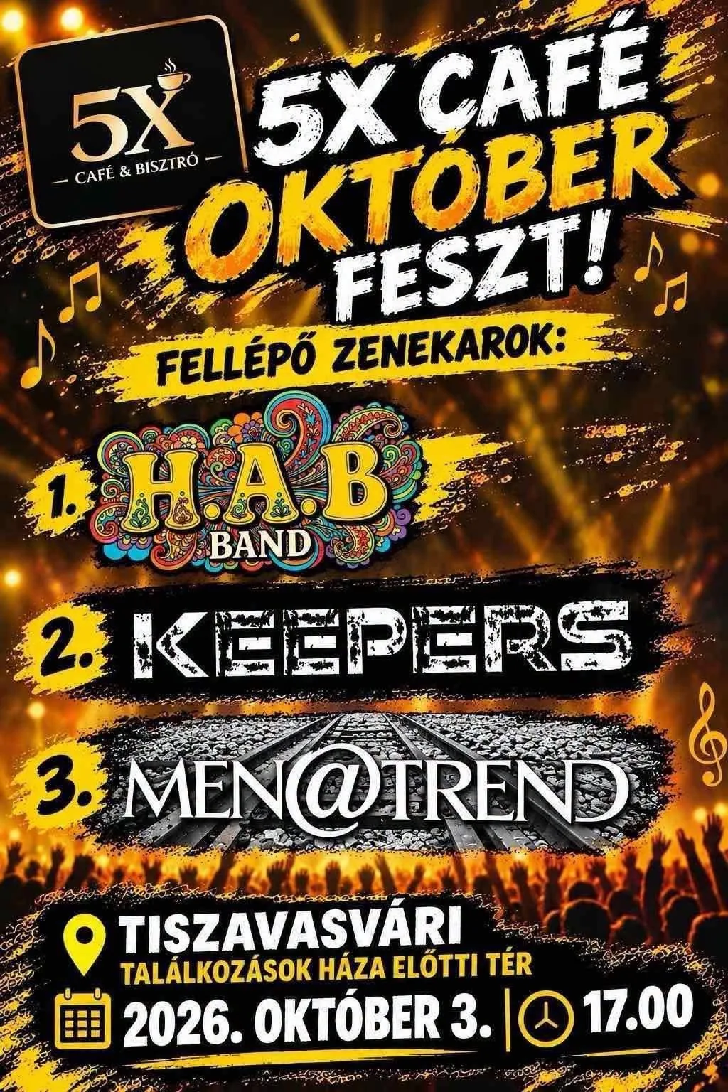 5X Café & Bisztró Október Feszt
