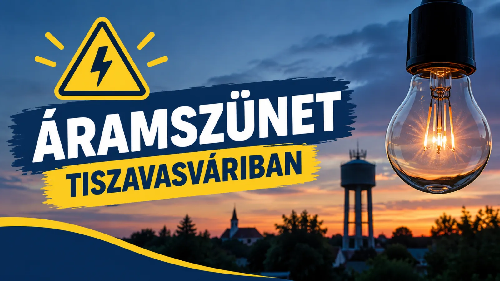 Áramszünet Tiszavasváriban